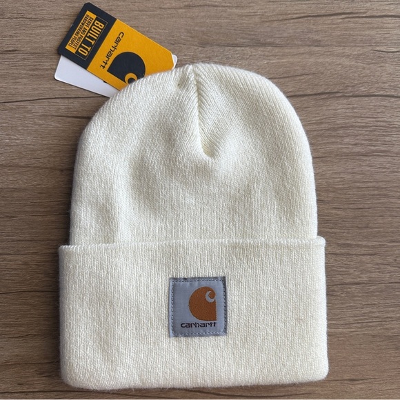 CARHARTT Work In Progress Watch Beanie NWT in White Wax Unisex OS - Picture 7 of 7
